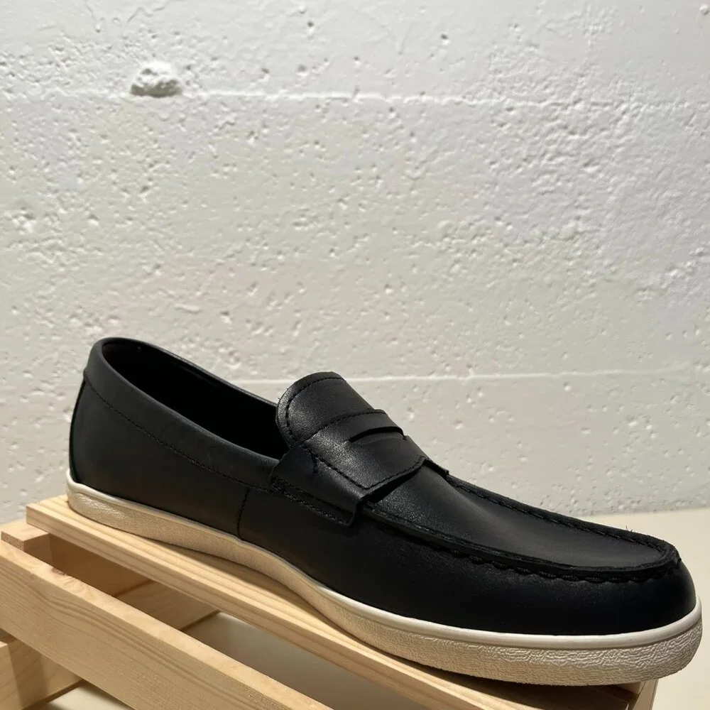 Cole Haan Men's Pinch Weekender Leather Penny Loafers - NWOB - Picture 7 of 14